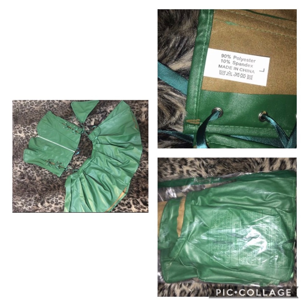 GREEN 3 PIECE